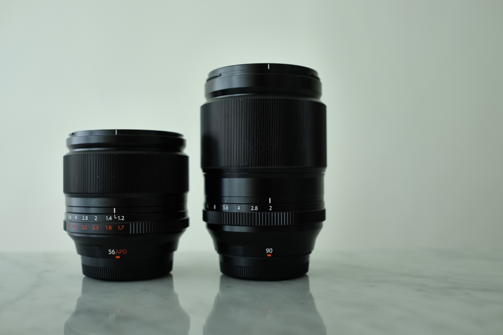 XF56mm F1.2 and XF90mm F2 WR